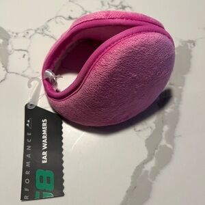 Pink Ear Warmers